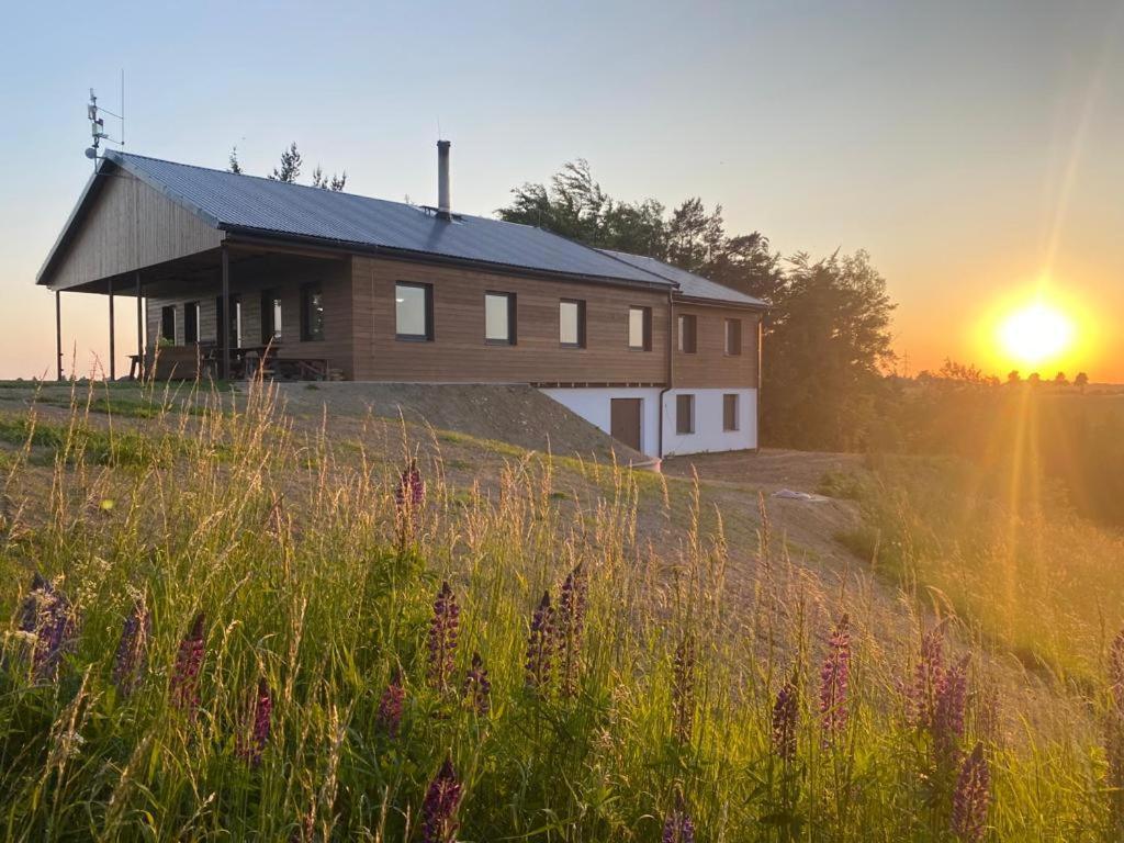 Restaurace A Penzion Gansberg Cotkytle 외부 사진
