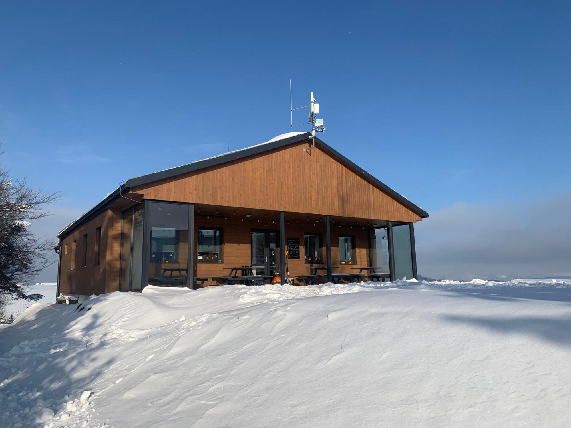 Restaurace A Penzion Gansberg Cotkytle 외부 사진